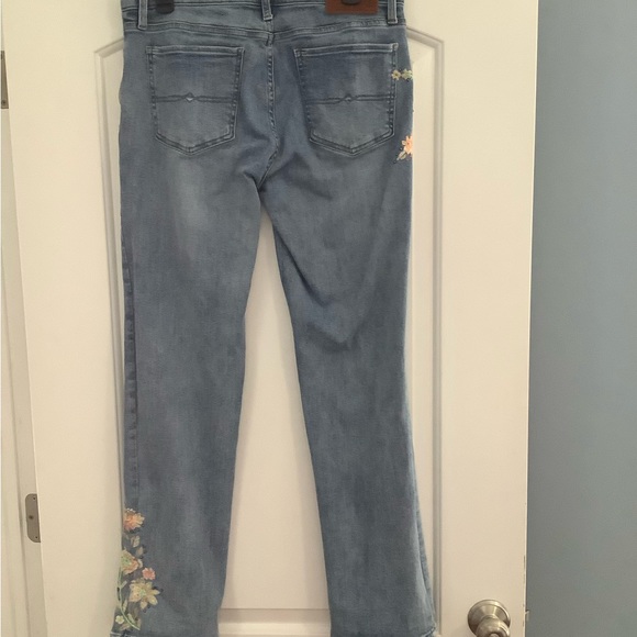 Lucky Brand Boot Cut Embroidered Jeans - Picture 3 of 6